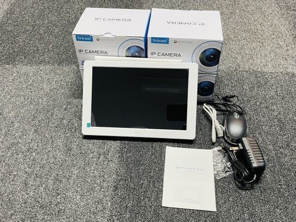 MINT Srihome 2023 latest wireless security camera 4set 10.1 inch LCD monitor JP gallery