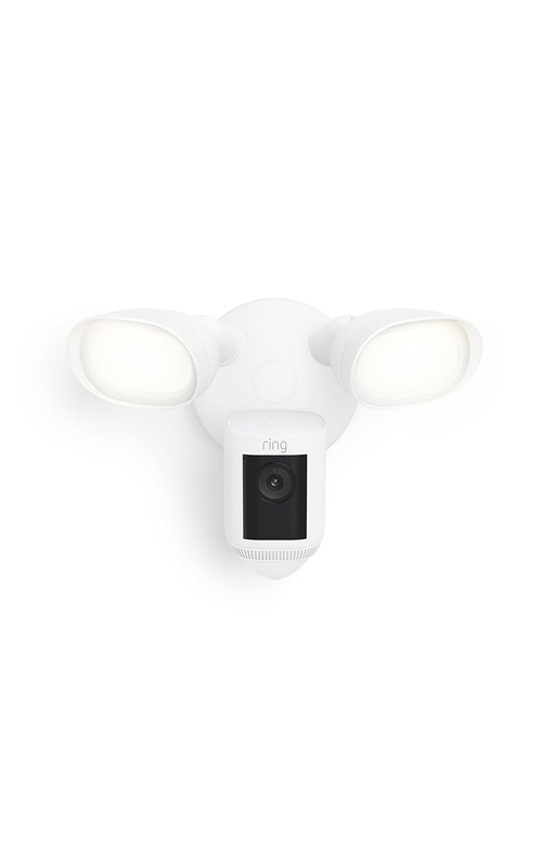 Floodlight Cam Wired Pro, Home or Business Security, Retinal 2K Video, Color Nig gallery