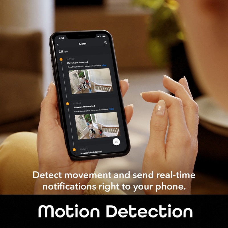 Geeni Vivid 2 Pack 1080p HD Smart Wi-Fi Security Camera System w Voice Control gallery