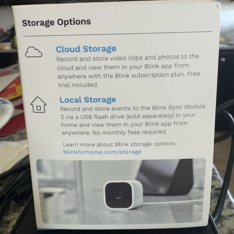 Blink Mini Indoor Plug-In Live HD Smart Security Camera (New in Box) - Lot Of 4 gallery