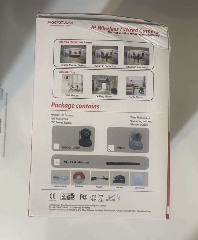 FOSCAM Wireless/Wired IP Camera (Model FI8916W) gallery