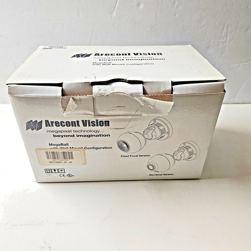 Arecont Vision AV1145DN-04-W MegaBall Day/Night Camera NEW (Open Box) Old Stock