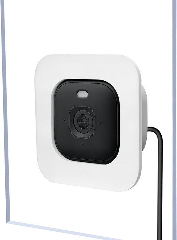 2 Pack Window Mount Compatible with Blink Mini Indoor, Secured Camera Glass Wall