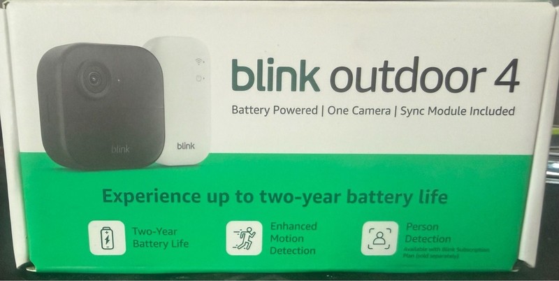 Blink Outdoor 4 Wireless Camera Security System & Blink Video Doorbell BUNDLE gallery