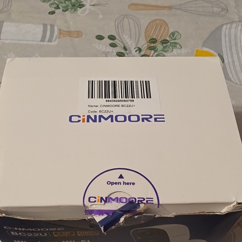 CINMOOORE BC22U 2.5K Wireless Wi-Fi Battery IP Camera Full Color Night Vision gallery
