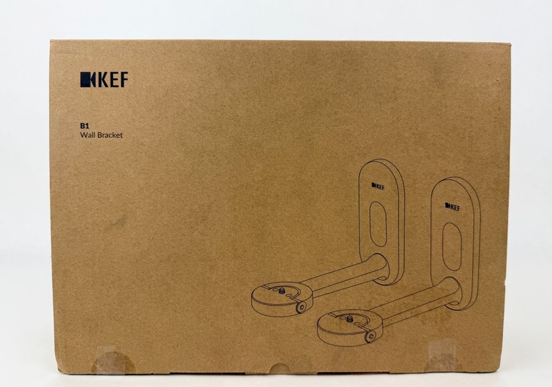 KEF Wall Bracket SP4015GA for LSX Speaker (Pair) - Silver - OB