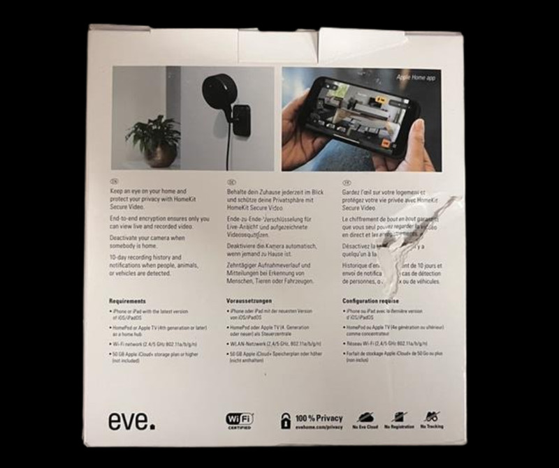 Eve Cam (Apple Home) – Smart Indoor Camera, 1080p Resolution, Motion Sensor (C3) gallery