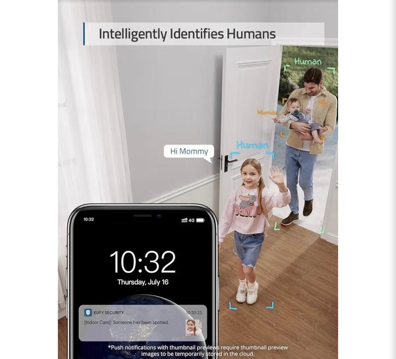 eufy Security Indoor Cam E220, Camera for home Security, Pan & Tilt, Dog/Pet Cam gallery