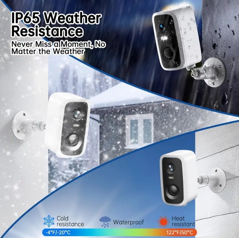 3K HD Security Wireless & Solar Camera With AI Motion Detection & 2 Way Audio gallery