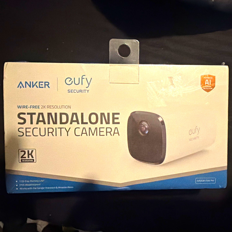 Anker eufy 2K Wireless Wi‑Fi IP Surveillance Camera AI Indoor/Outdoor Alexa