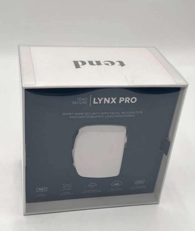 Tend Secure Lynx Pro Smart Home Security Camera – Weatherproof 1080p