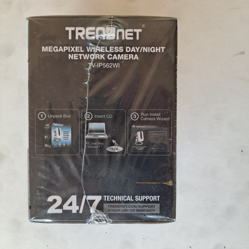2 NEW Trendnet TV-IP662WI HD Wireless Day/Night PTZ Network Cameras Free shippin gallery