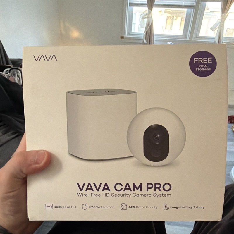 NEW VAVA Cam Pro Wireless Home Security System 1080P Outdoor Camera VA-HS003