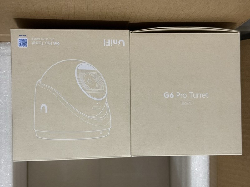 Ubiquiti Unifi Protect Camera G6 Pro Turret Black – FACTORY SEALED