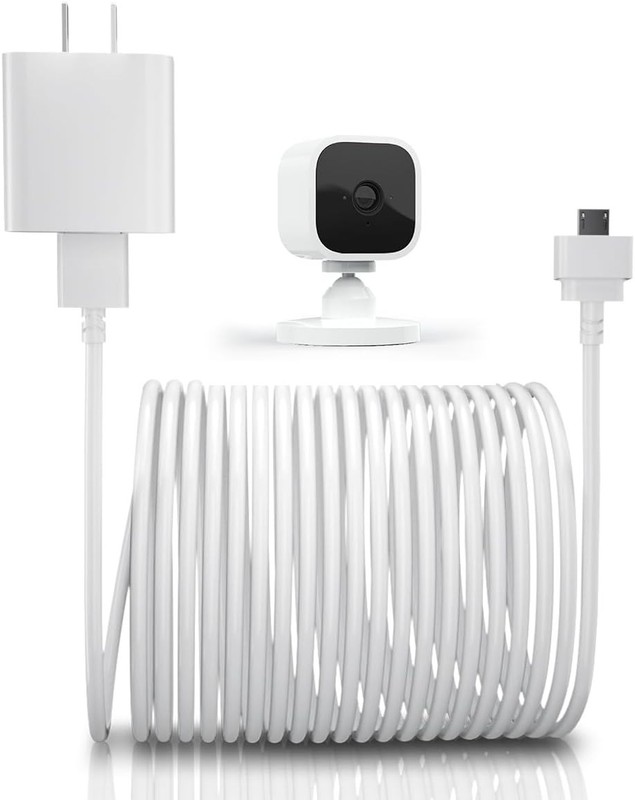 Indoor/Outdoor 20 FT Blink Mini Waterproof Charger with Easy Setup Wall Adapter gallery