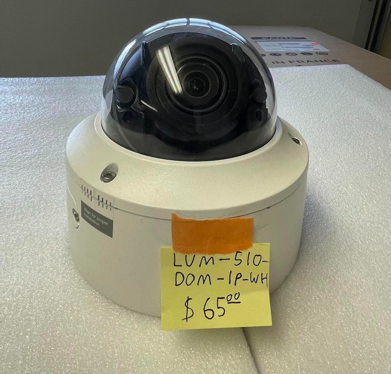 Luma Surveillance 510 Series IP Dome Camera LUM-510-DOM-IP-WH (White)