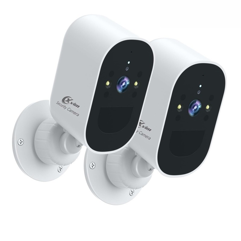 2/4pc Home Security Camera 1080P 2.4G WiFi Battery Camera Wireless Night Vision