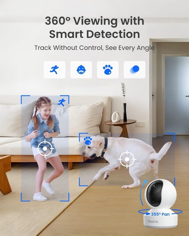 Reolink 3K 5MP Camera F1.6 Aperture Wi-Fi Two-Way Audio gallery
