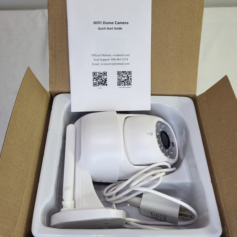 PTZ Wireless Network Security Camera 1080p WiFi IP Cam Two-Way Audio Motion
