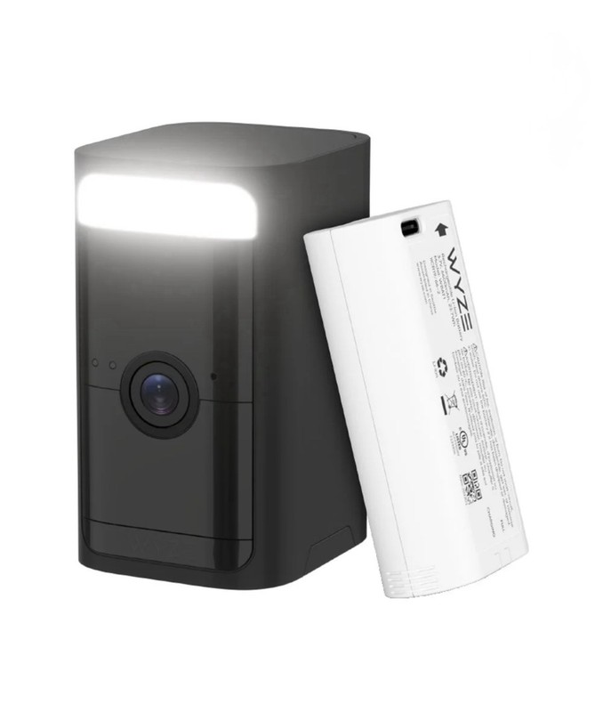 Wyze WYZECOP Battery Cam Pro Security Camera - White gallery