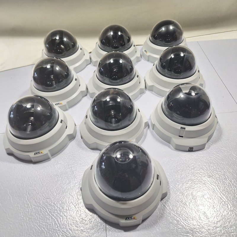 Lot Of 10 Axis Network Camera P3304 USED AND WERE WORKING WHEN REMOVED ALL WORK.