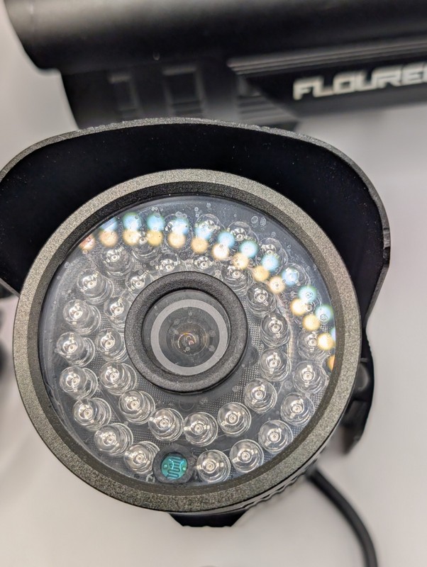 Lot of 4 FLOUREON Bullet CCTV Security Cameras – Tested & Working gallery