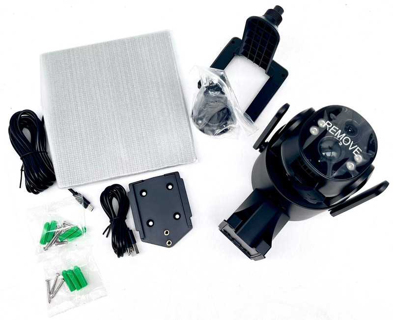 4G LTE Pan and Tilt Wireless Battery Powered Security Camera With Solar Panel