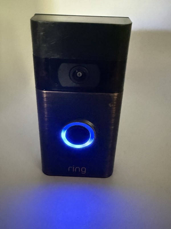 Ring Video Doorbell 1st Gen Venetian Bronze WiFi Smart Doorbell Camera Tested gallery