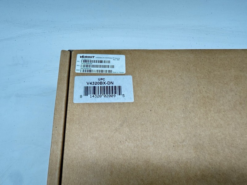 Verint V4320BX-DN WDR IP CAMERA gallery