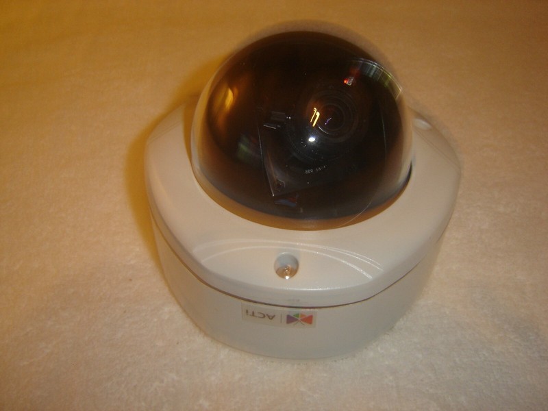 ACTi Dome Security Camera, TCM 7411, Outdoors Vandle Proof PoE Rugged Dome gallery
