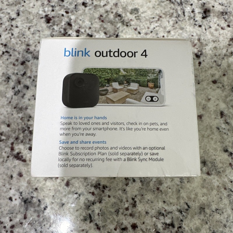 2023 Blink-Outdoor 4 (4th Gen) Add-On Wireless Security Cam - Black (B0B1N7LJD3) gallery