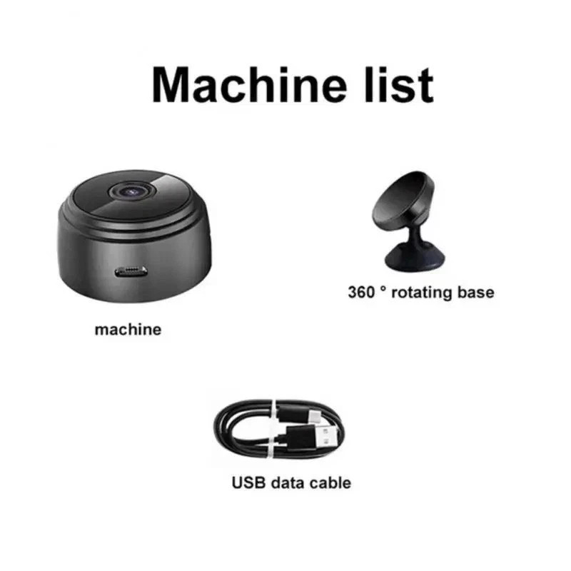 Mini Wireless Record Camera WiFi IP Home Security DVR Night Vision HD USB 1080P gallery