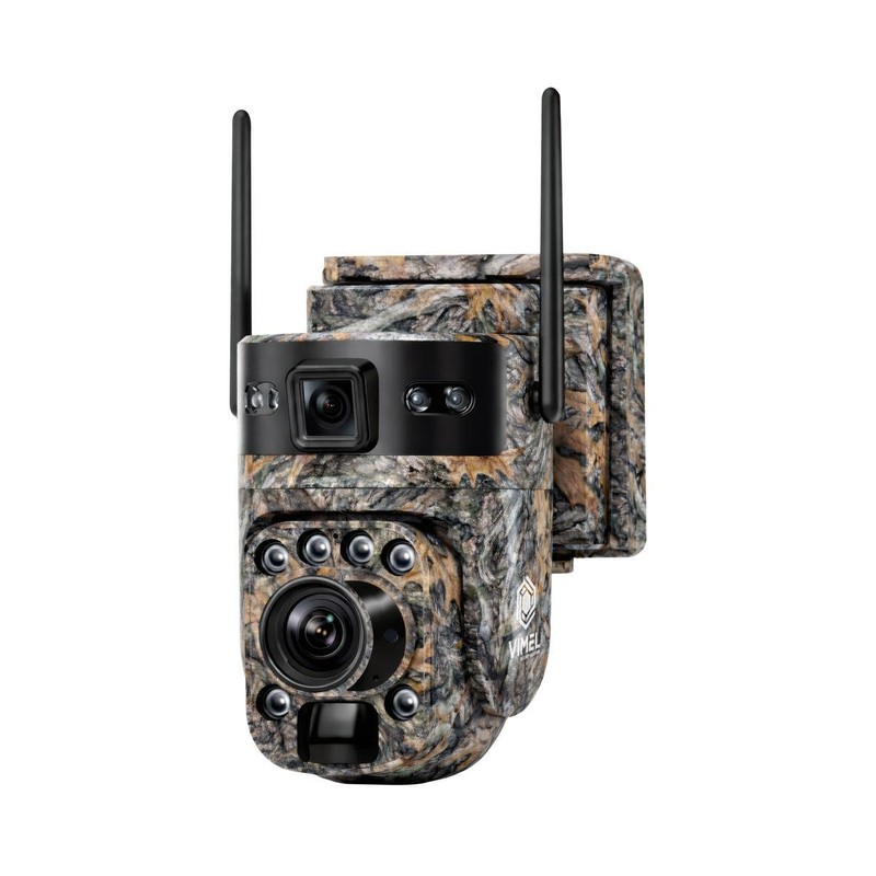 Trail Camera 4G Solar 20X Optical Zoom 2K LIVE Camouflage 2K PTZ Outdoor Battery gallery
