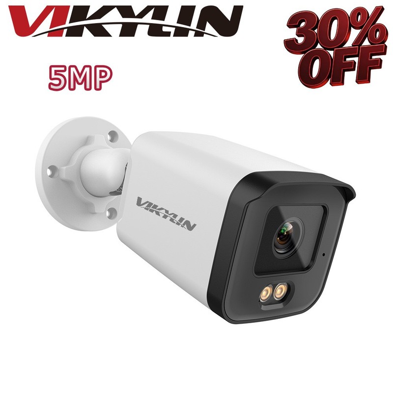VIKYLIN B53 Full Color Night light Network 5MP IP Camera Built in MIC Onvif NDAA