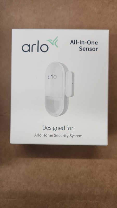 Arlo All-in-One 8 in 1 Sensor Smoke Alarm Listening Open/Close Tilt Detection