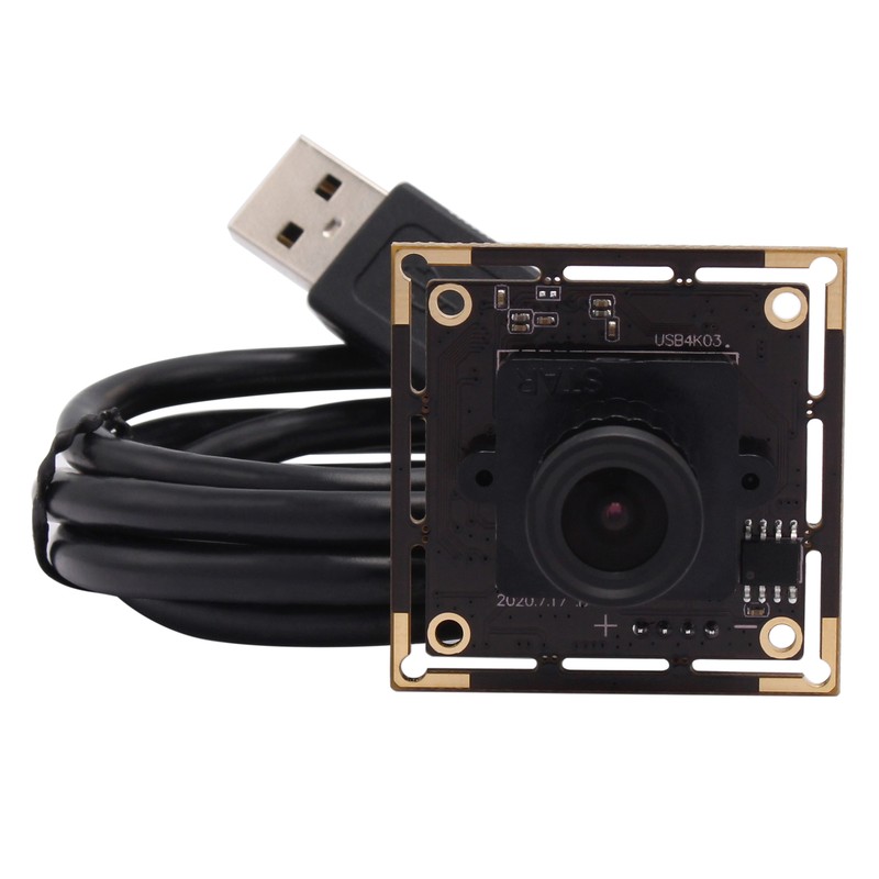 ELP 4K USB Camera Mini 38*38mm Board CMOS Sony IMX415 Machine Vision HD Webcam gallery