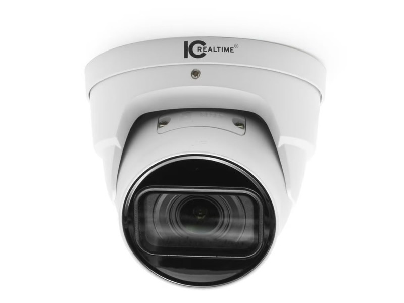 ICRealtime IPFX-E40V-IRW3 4MP IP Eyeball Dome Camera PoE AI iMD gallery