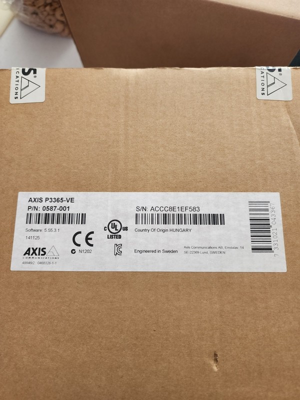 Sealed AXIS P3375-VE Network Camera gallery