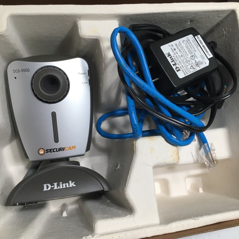 D-Link DCS-950G Wireless Security G54 Camera Home Surveillance UNTESTED gallery