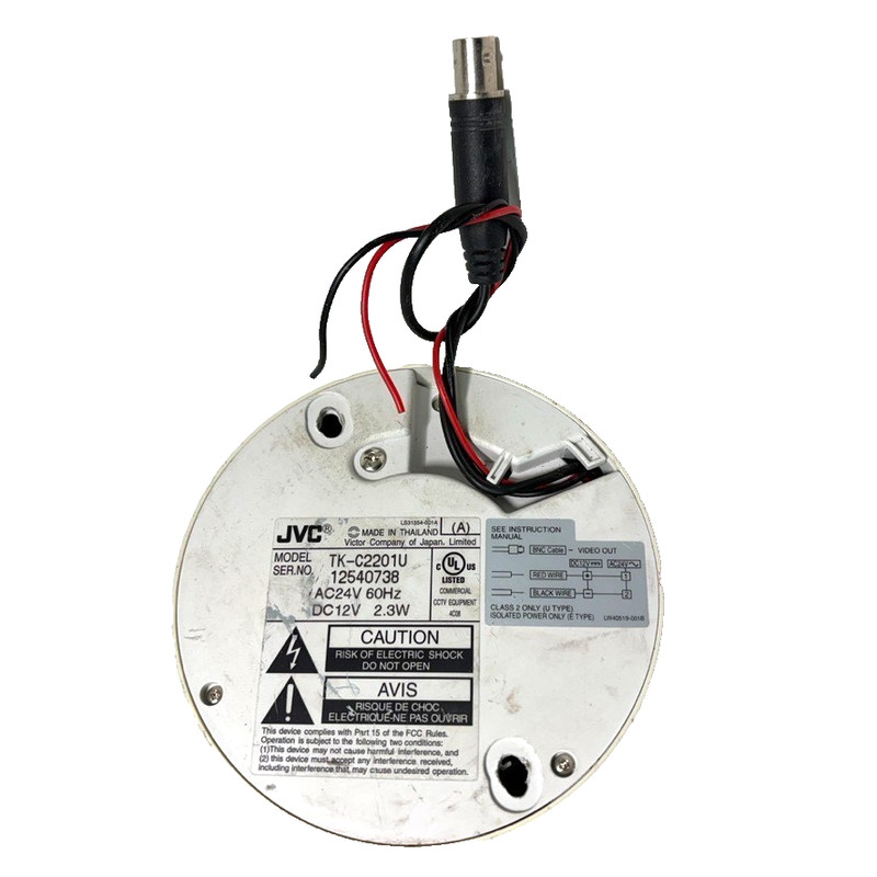 JVC TK-C2201U Ceiling Mounted Mini Dome Analog Camera 2x gallery