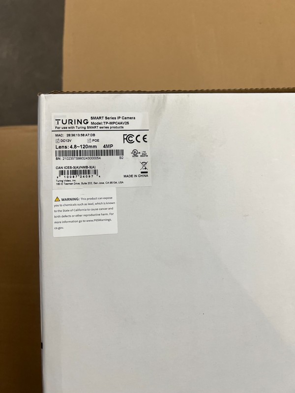 Turing Video TP-MPC4AV25 PTZ Camera gallery