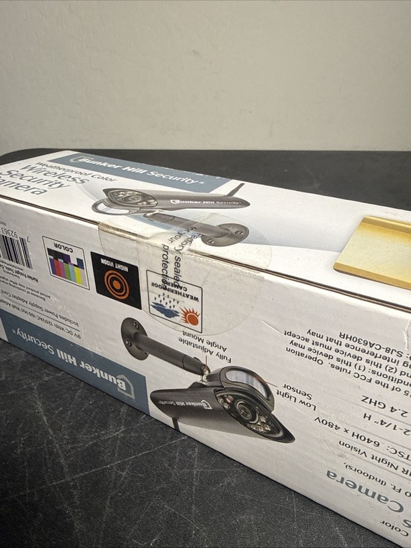 Bunker Hill Security 62367 Wireless Camera Add or Replacement W/Wall Mount New gallery