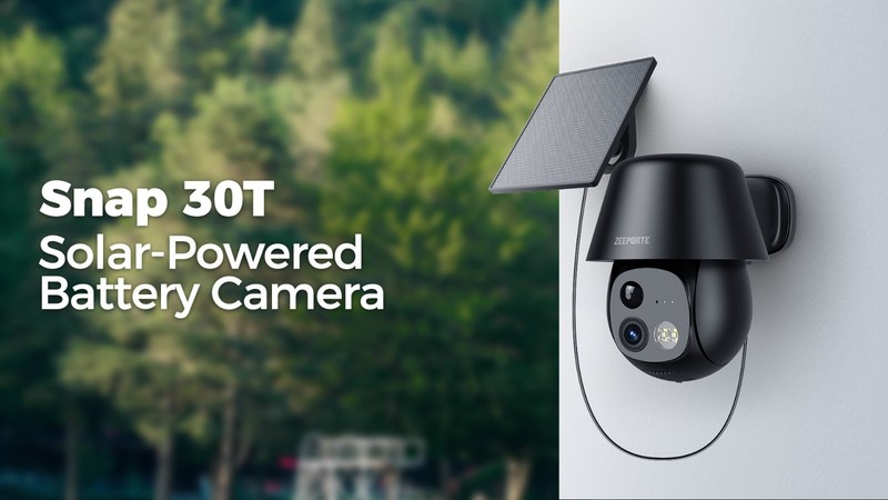 4G LTE Solar Security Camera Wireless Outdoor, No WiFi, 2K Night Vision, 360° Pa gallery