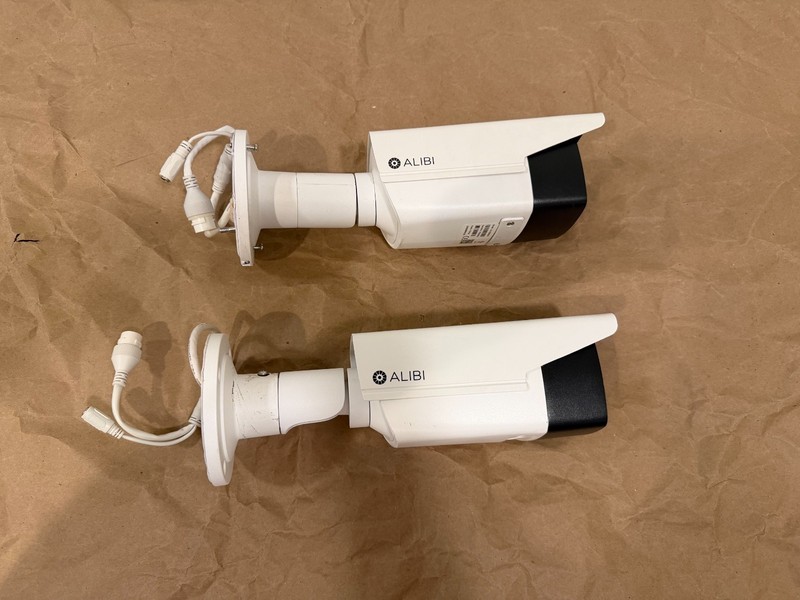 Alibi ALI-NS4025R 5.0 MP Outdoor Bullet IP Security Camera, Lot of 2 gallery