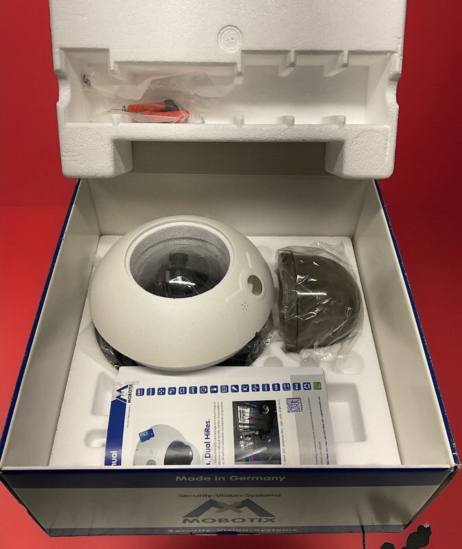 Mobotix MX-D15Di-Sec-180-6MP-F1.8 DualDome IP Camera. I-29