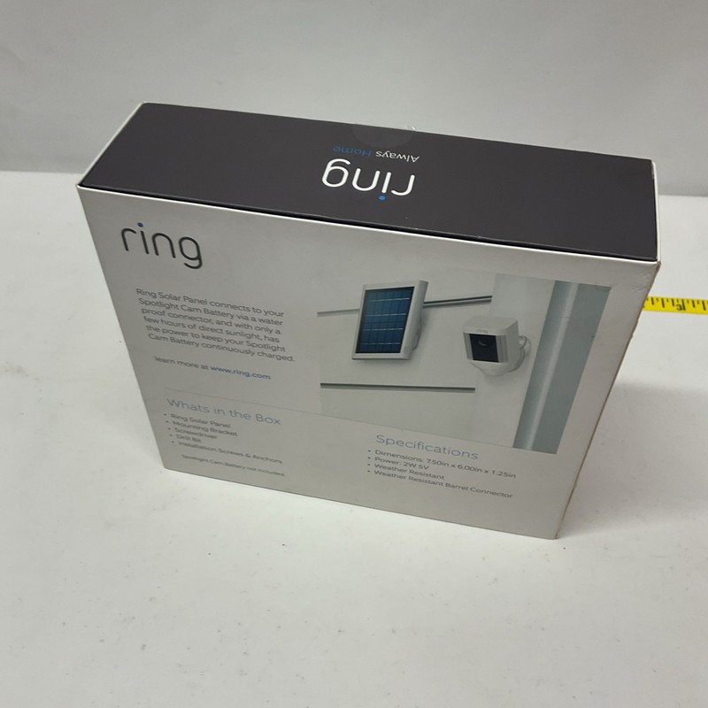 Ring 8ASPS7-WEN0 Solar Panel for Spotlight Cam Battery gallery