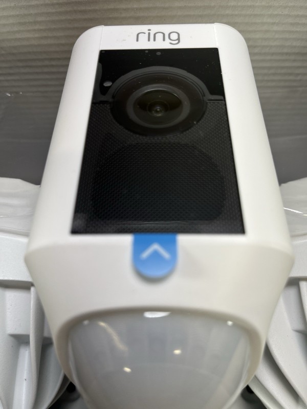 Ring Floodlight Cam Hardwired Security Camera White, New opened box gallery