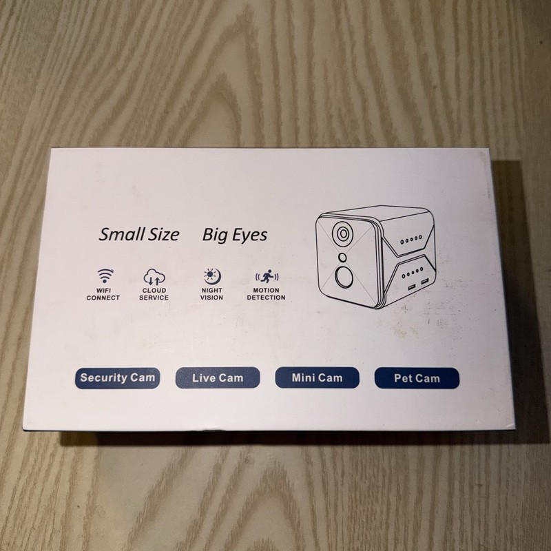Javiscam Mini Cam/Security Camera Open Box