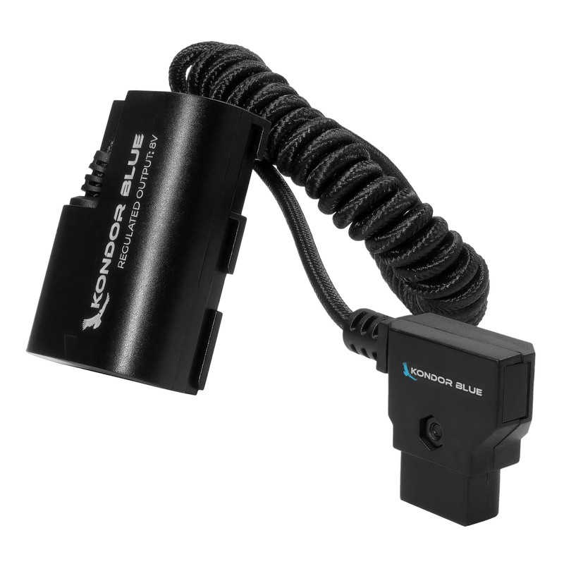 | D-Tap Cable Compatible with Canon LPE6 NH Dummy Battery | 16"-36" Coiled Ca... gallery