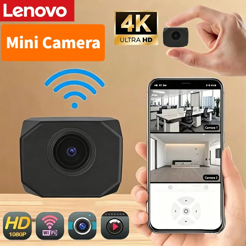 4K 1080P HD Mini Wifi Camera AP Hotspot Remote Monitor Portable Small Camcorder gallery